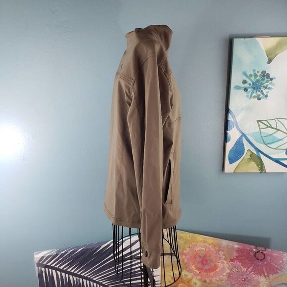 Prana women's green nylon blend outdoor jacket sz small - Picture 7 of 12